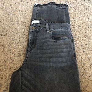Dark grey loft jeans
